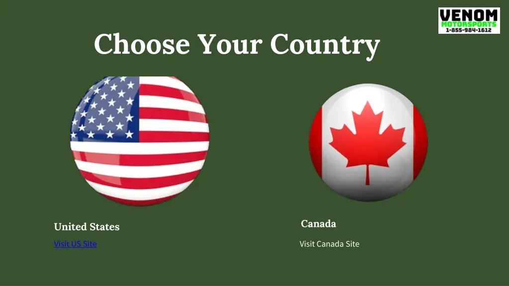 choose your country