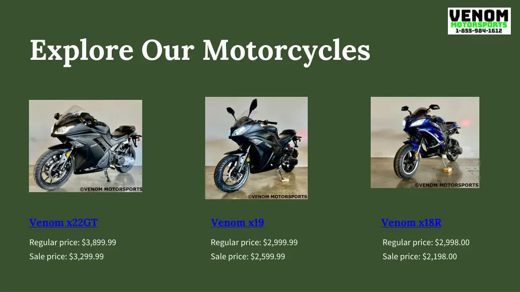 explore our motorcycles