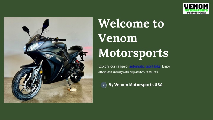 welcome to venom motorsports