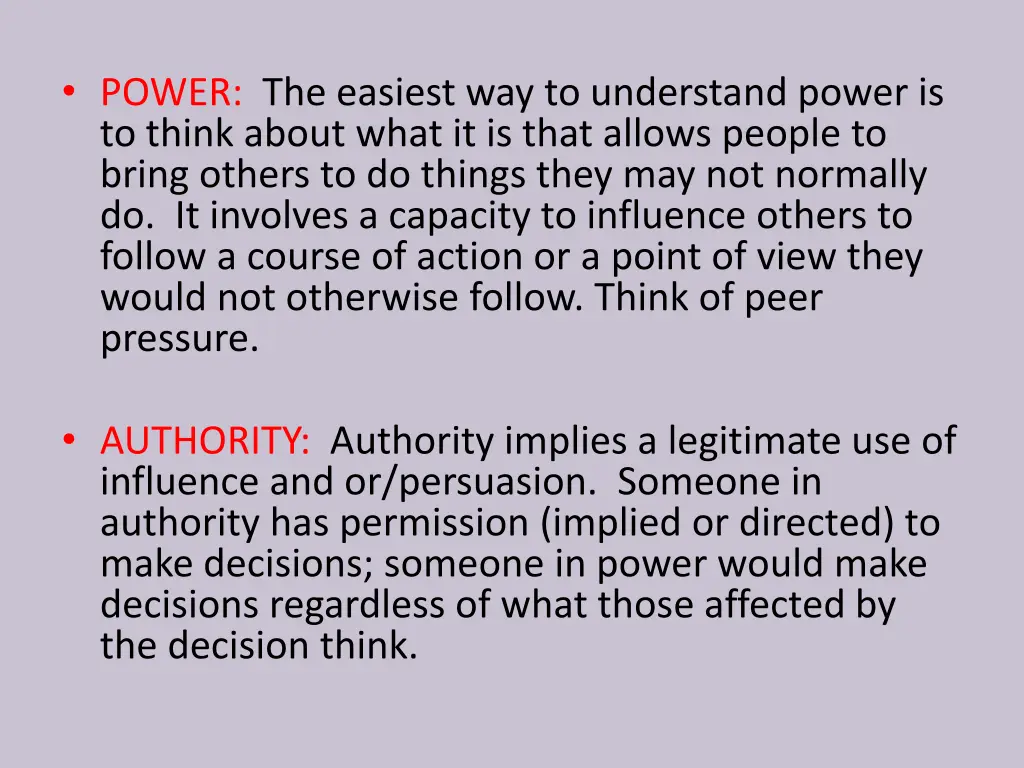 power the easiest way to understand power