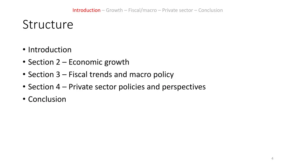 introduction growth fiscal macro private sector 1