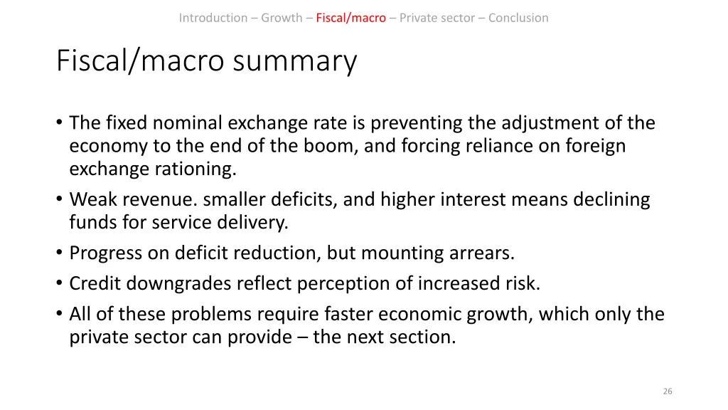 introduction growth fiscal macro private sector 21