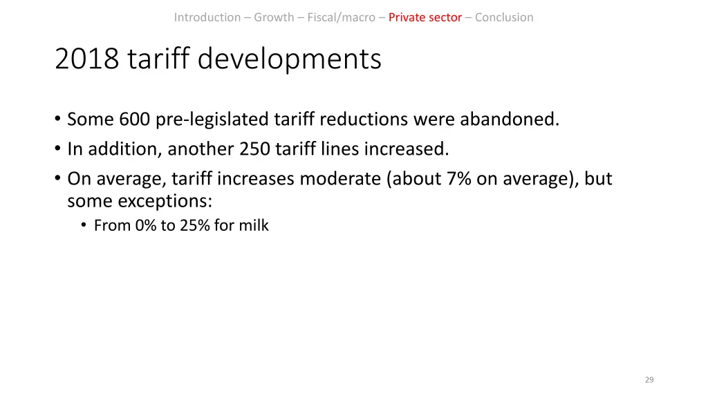 introduction growth fiscal macro private sector 23