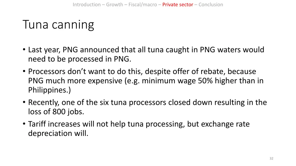 introduction growth fiscal macro private sector 26