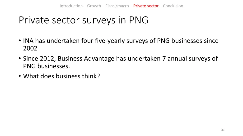 introduction growth fiscal macro private sector 27