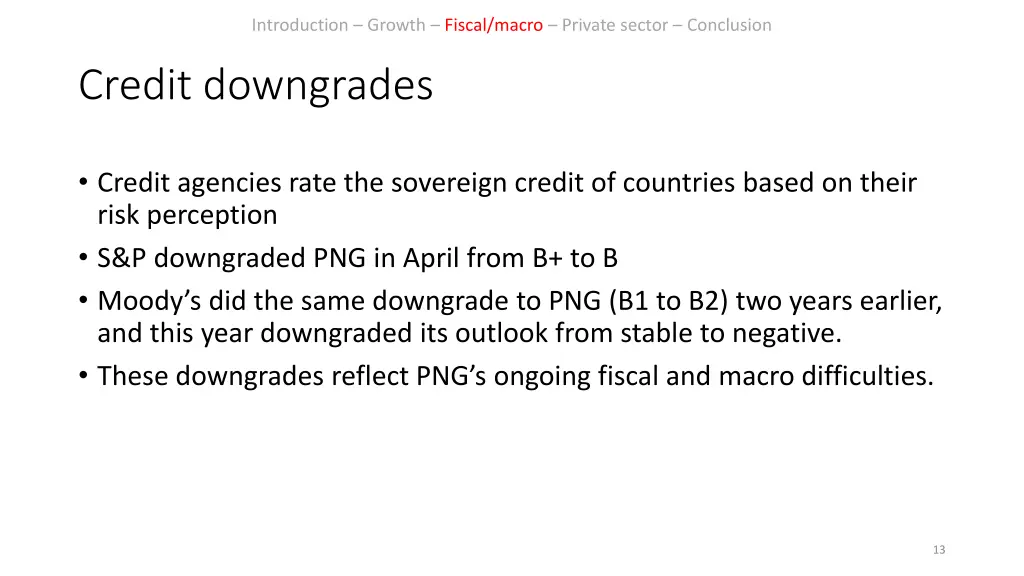 introduction growth fiscal macro private sector 8