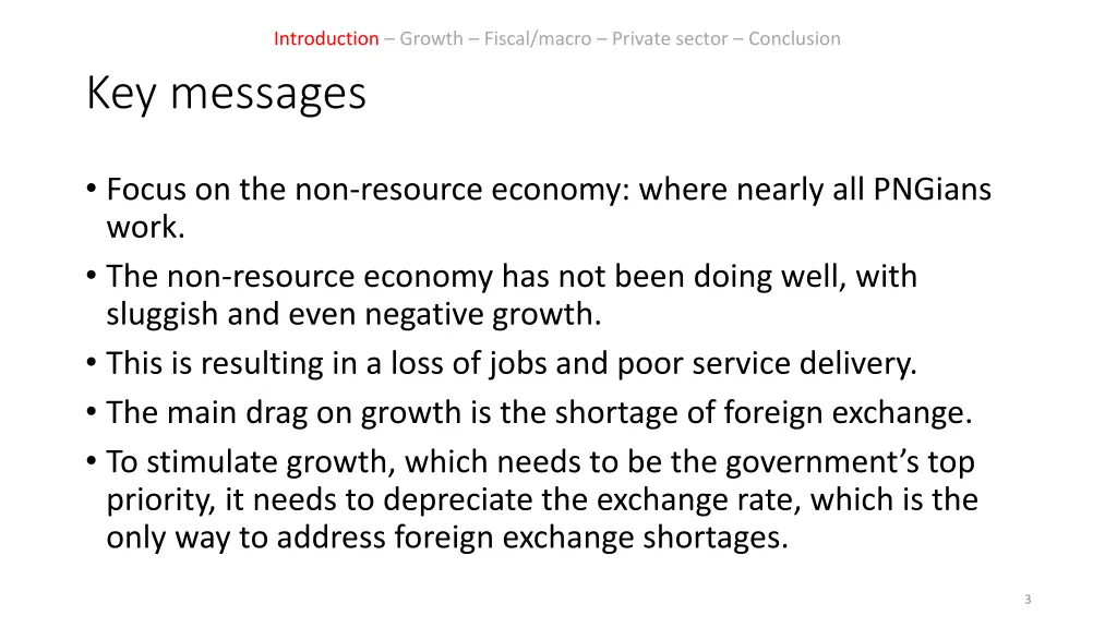 introduction growth fiscal macro private sector