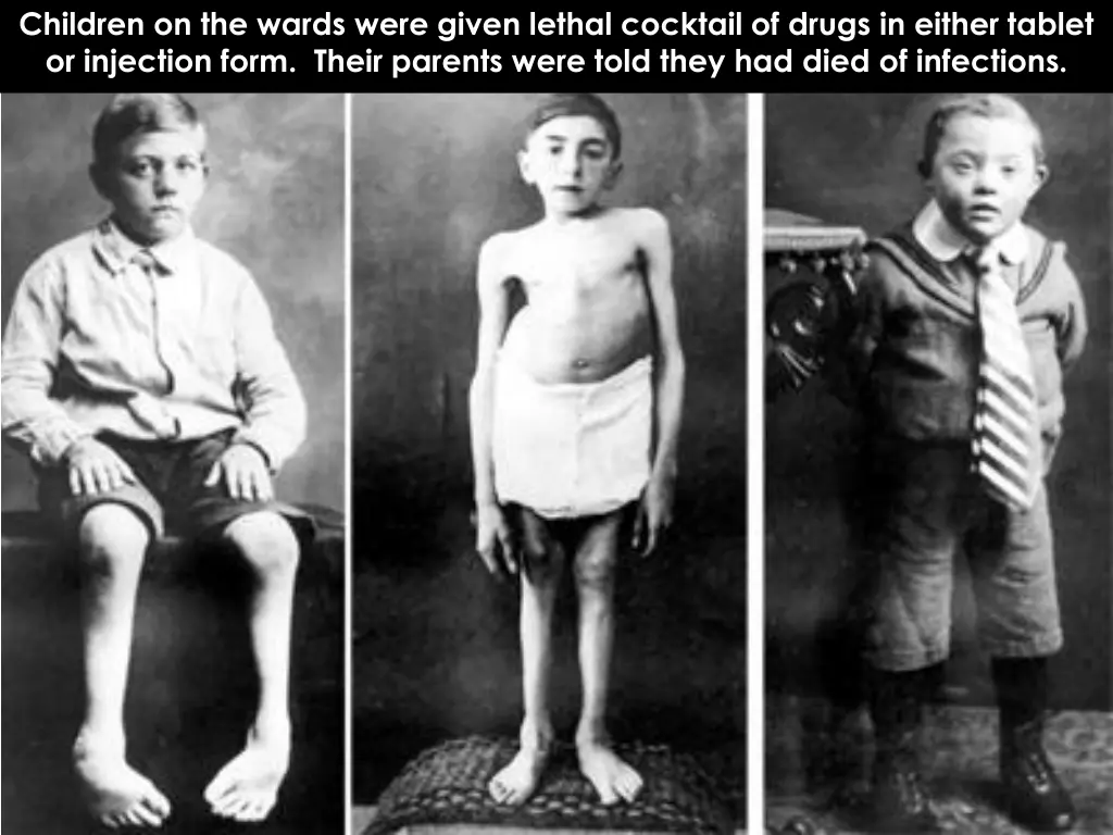 children on the wards were given lethal cocktail