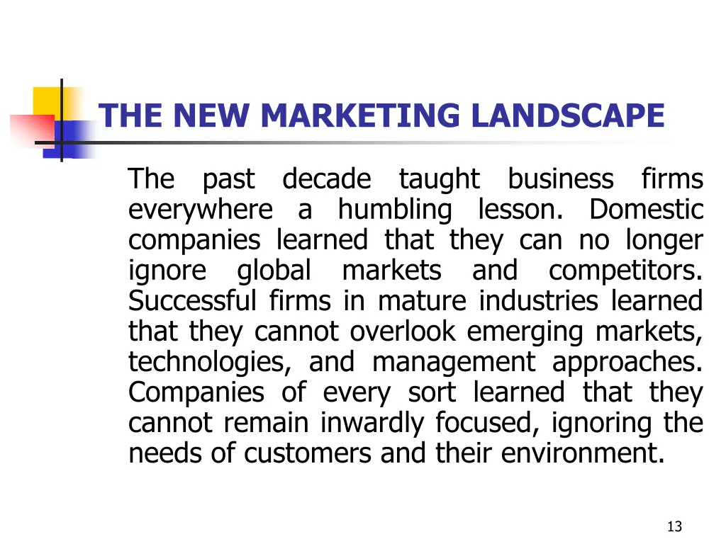 the new marketing landscape