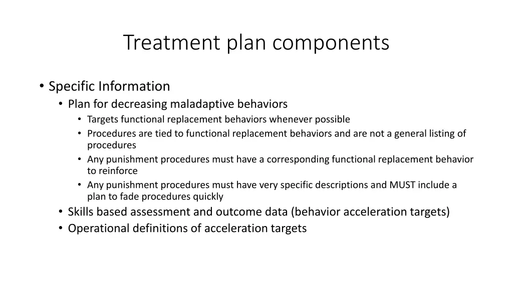 treatment plan components 3