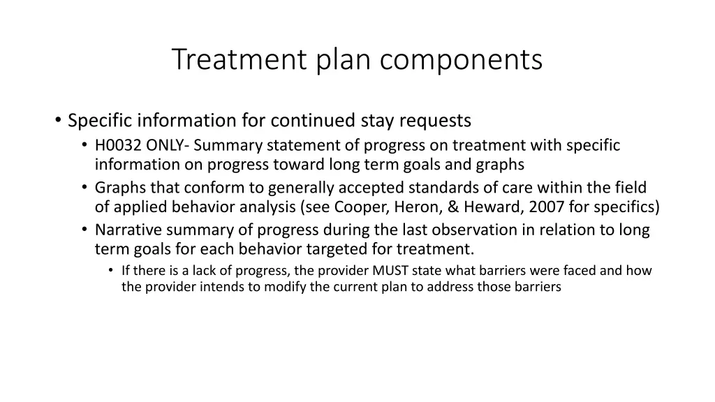 treatment plan components 5