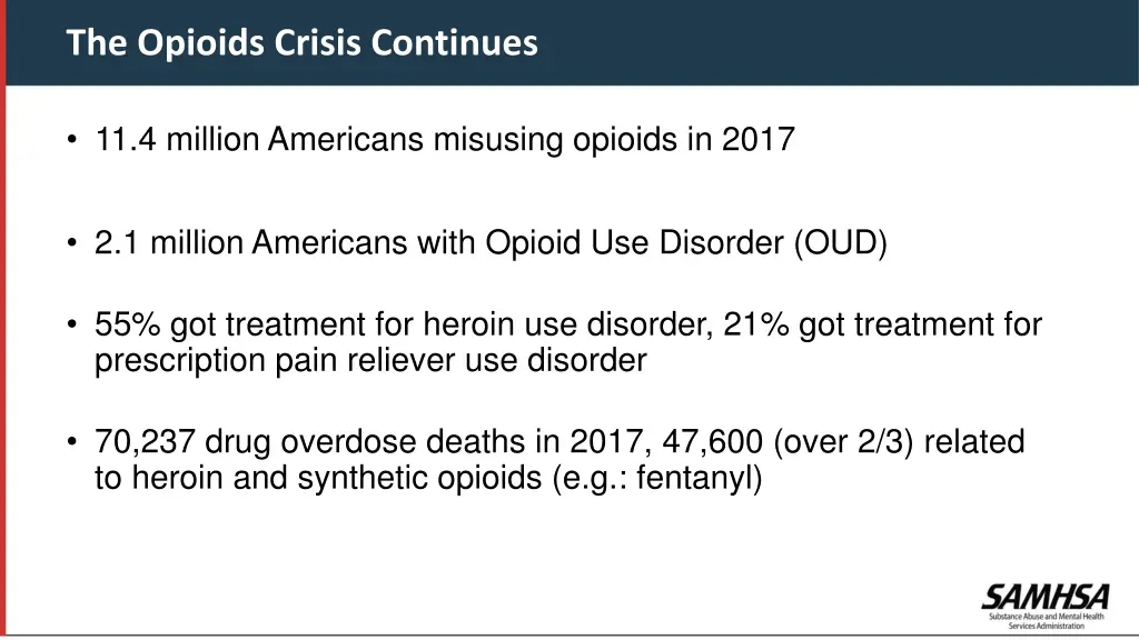 the opioids crisis continues