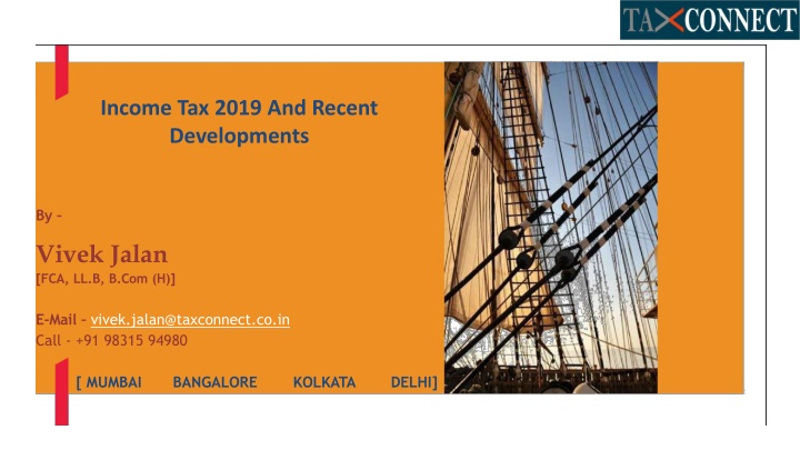 income tax 2019 and recent developments