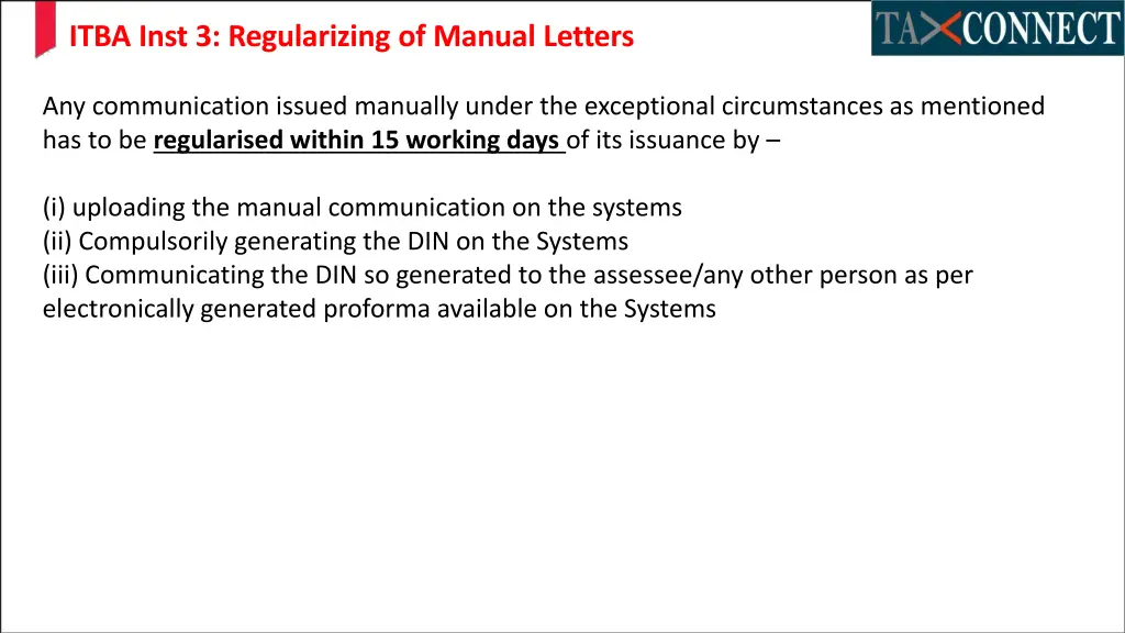 itba inst 3 regularizing of manual letters