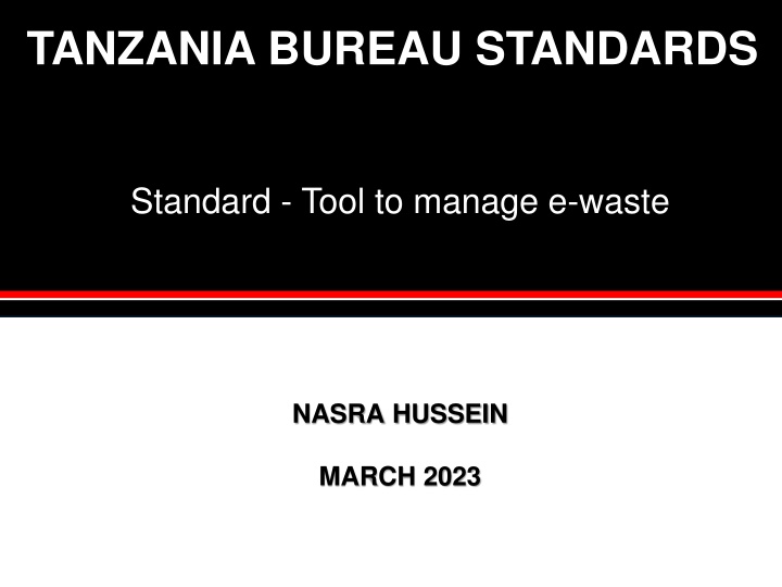 tanzania bureau standards