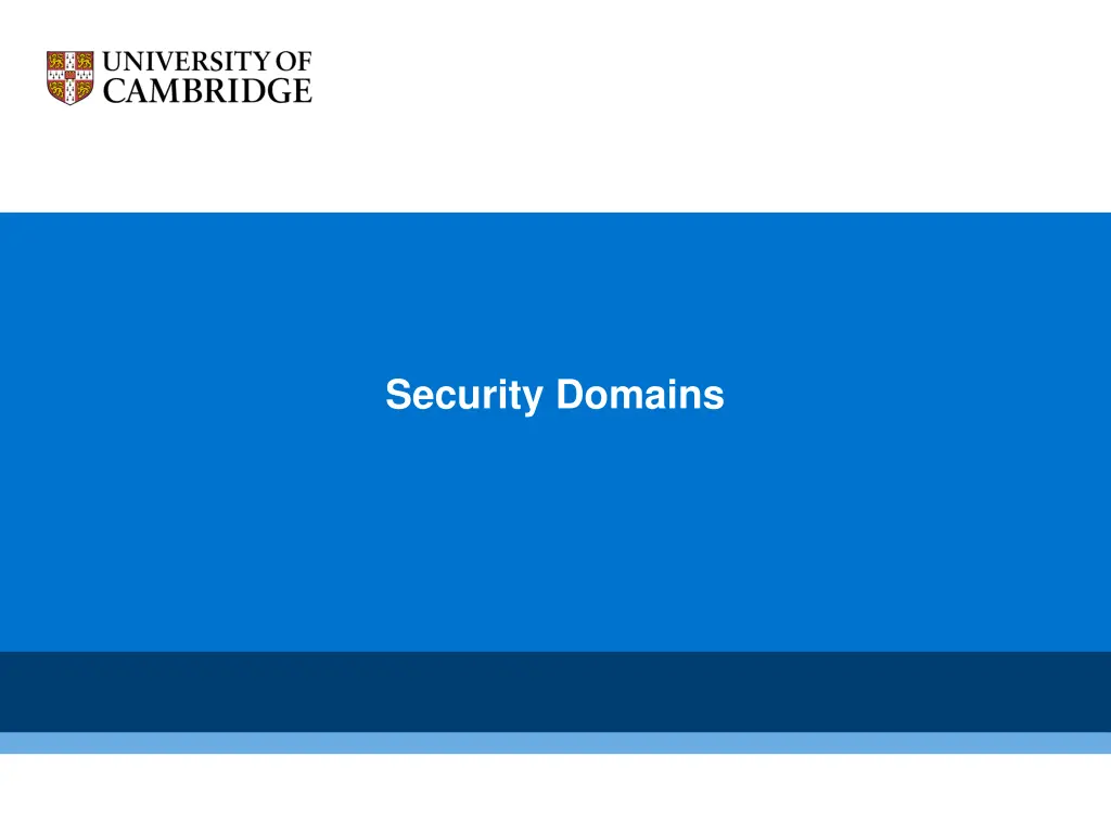 security domains