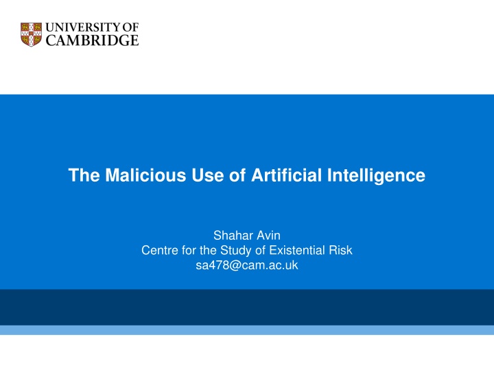 the malicious use of artificial intelligence