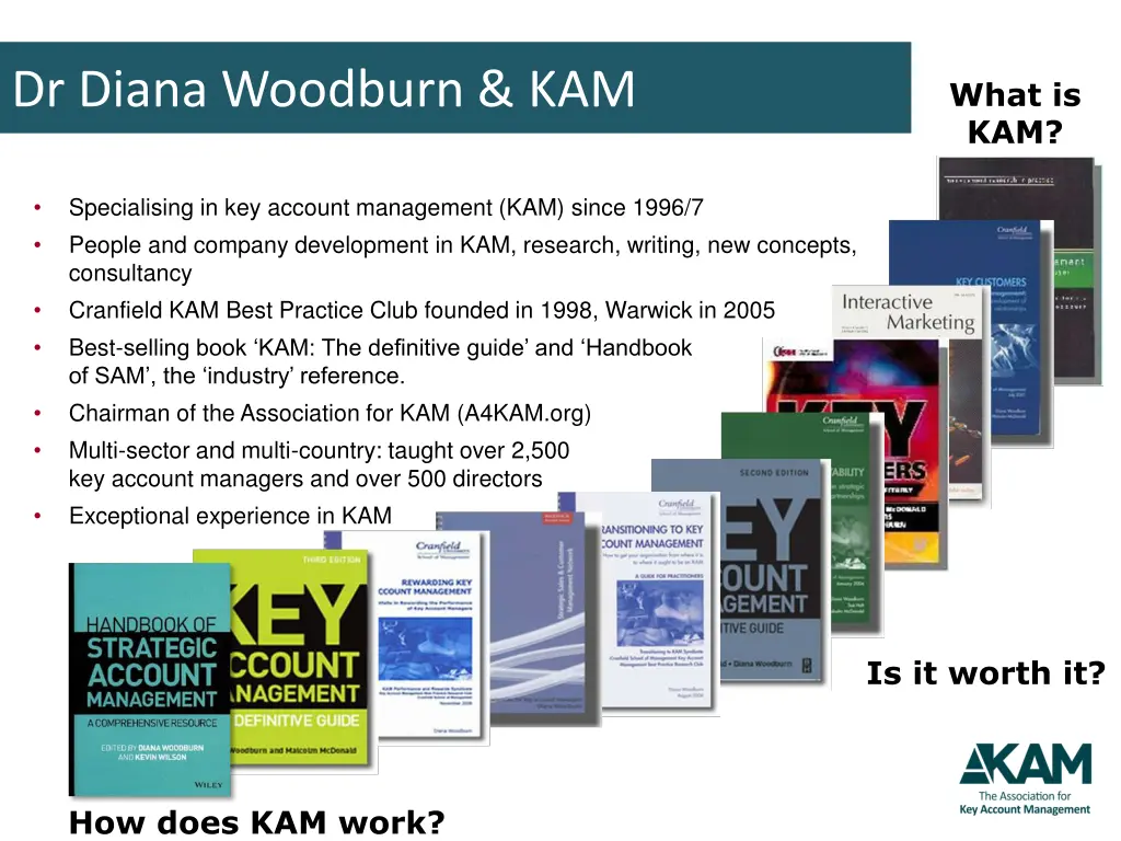 dr diana woodburn kam