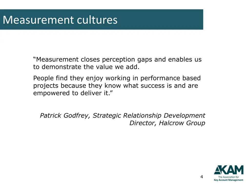 measurement cultures