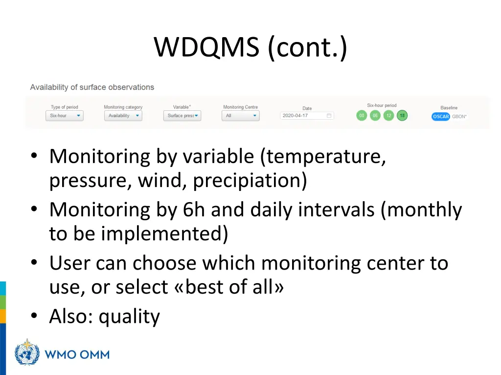 wdqms cont