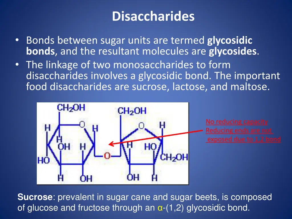 disaccharides