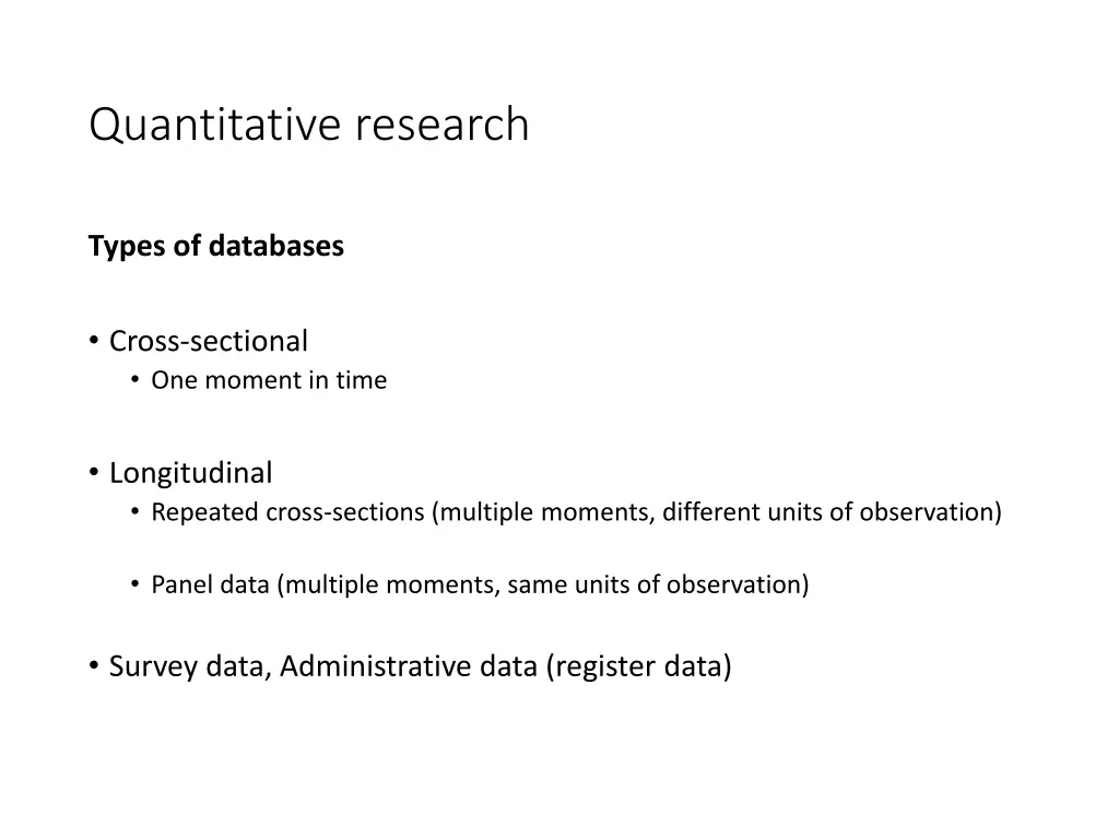 quantitative research 10