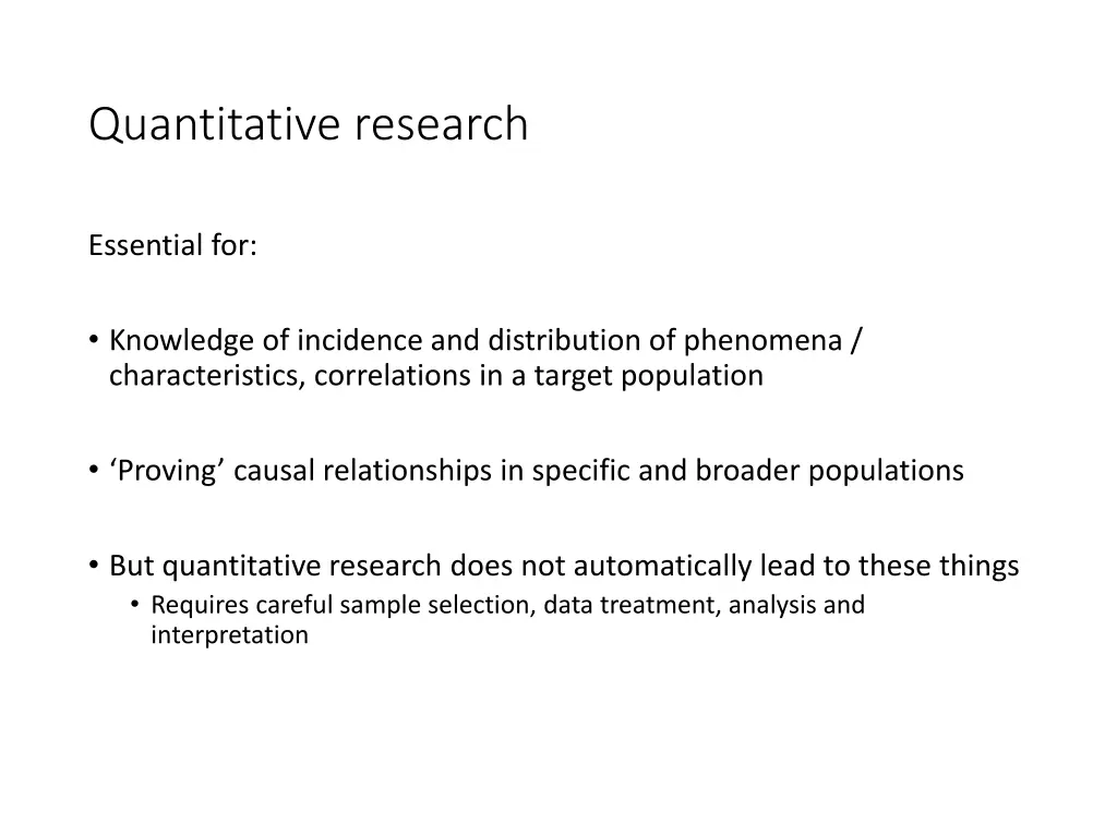 quantitative research 14