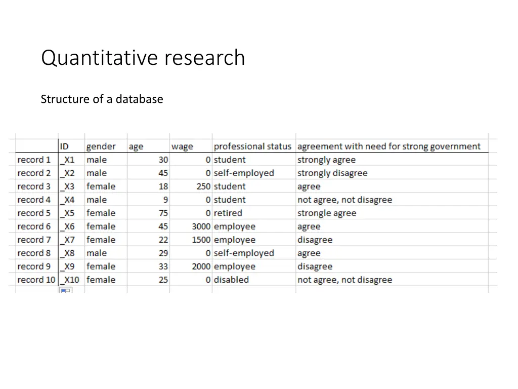 quantitative research 6