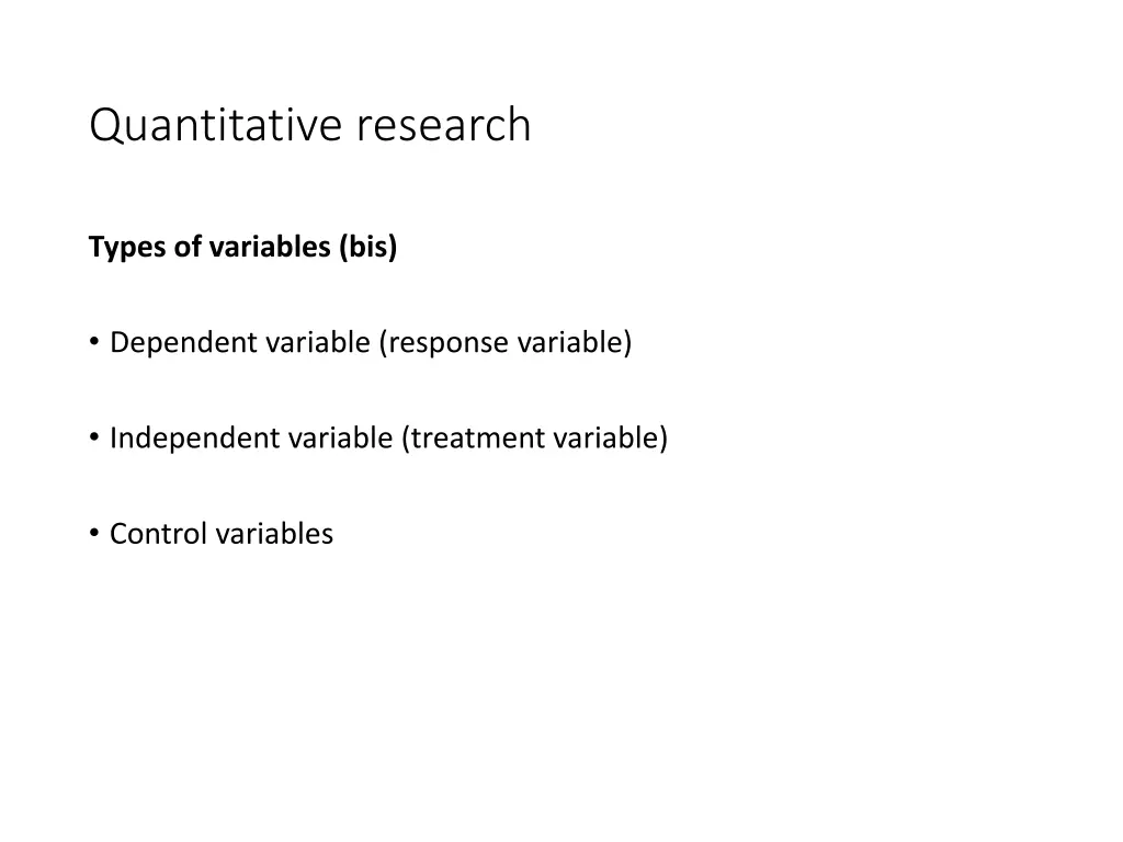 quantitative research 9