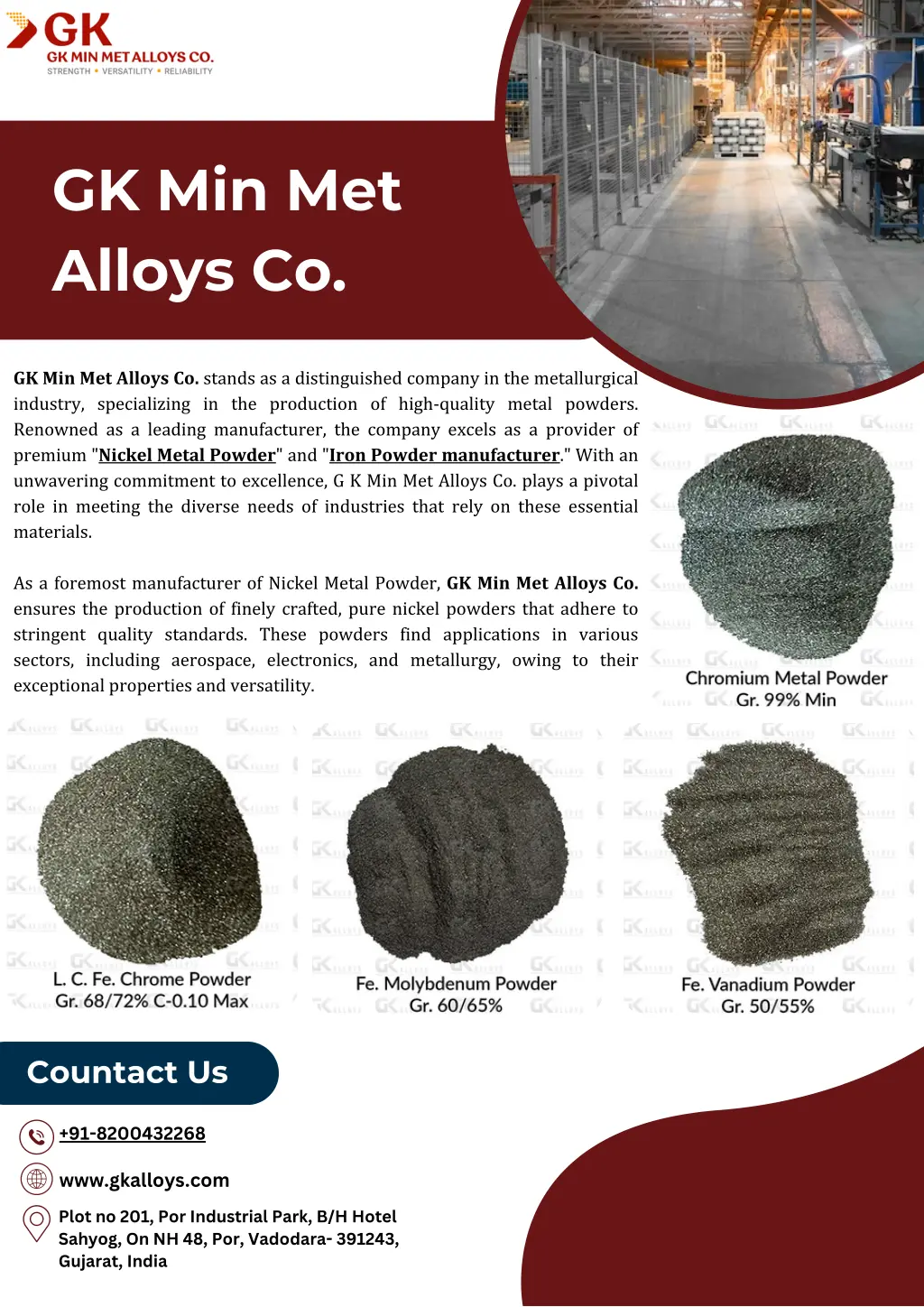 gk min met alloys co