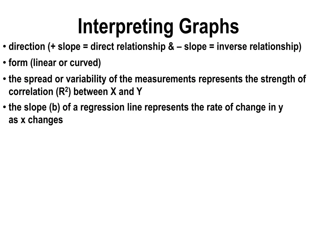 interpreting graphs