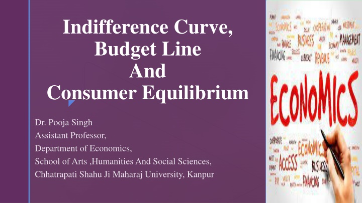 indifference curve budget line and consumer