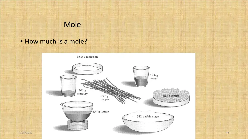 mole mole