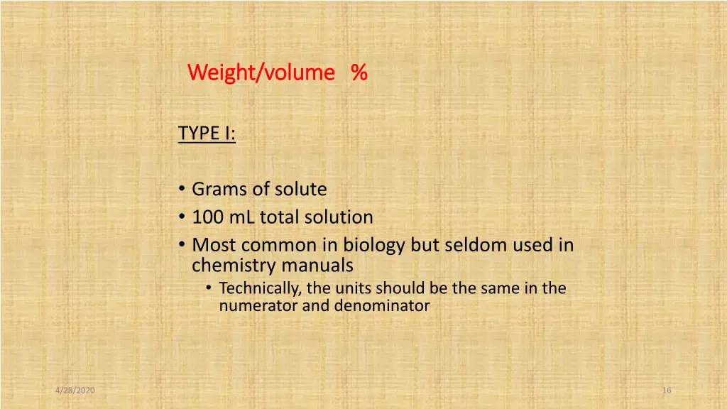 weight volume weight volume