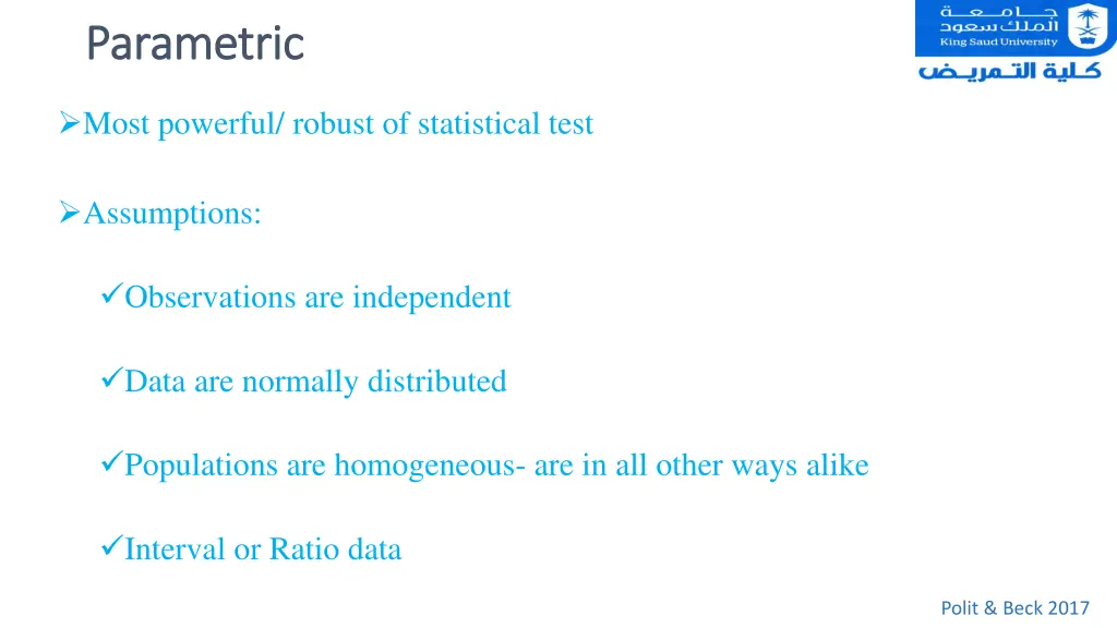 parametric parametric