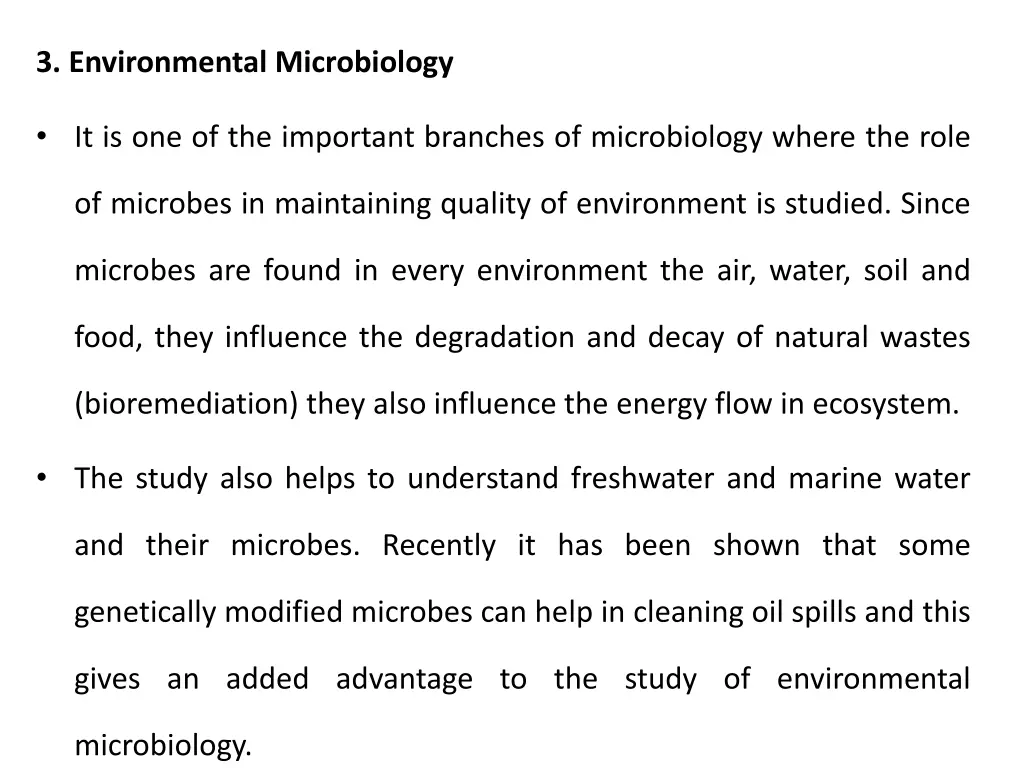 3 environmental microbiology