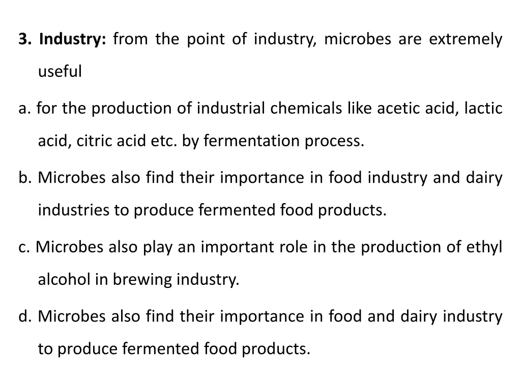 3 industry from the point of industry microbes