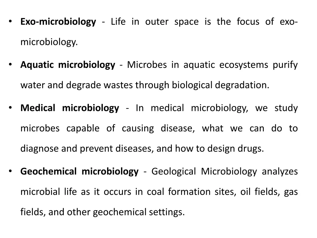 exo microbiology life in outer space is the focus