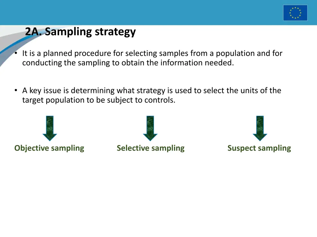 2a sampling strategy