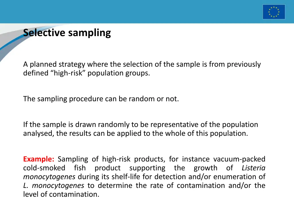 selective sampling