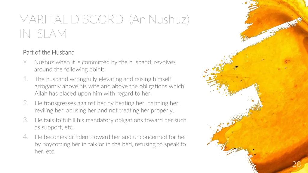 marital discord an nushuz in islam 1