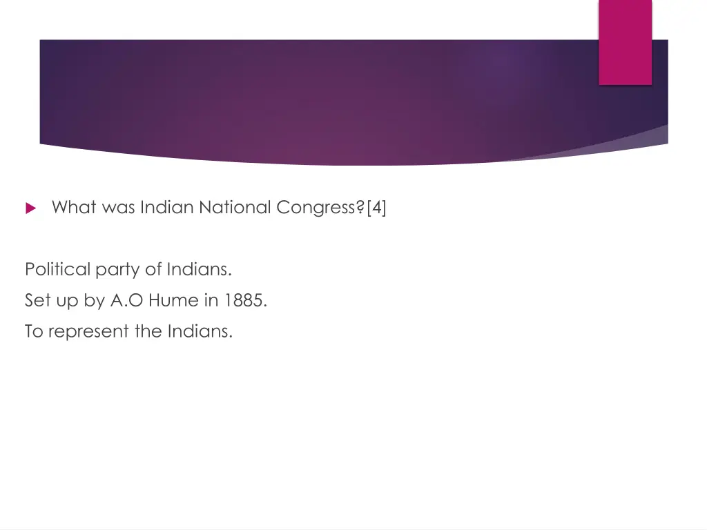 what was indian national congress 4