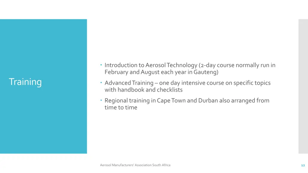 introduction to aerosol technology 2 day course