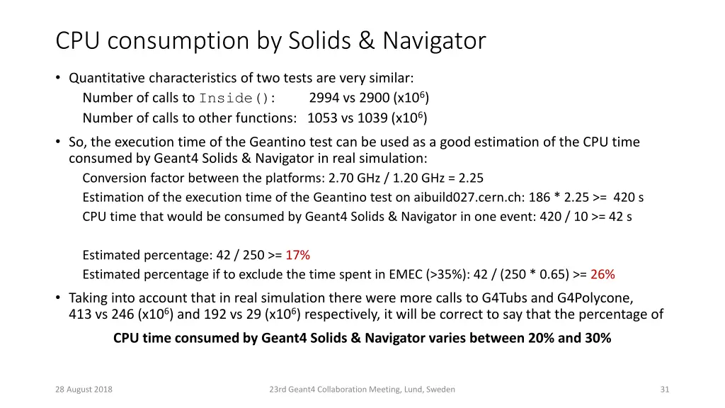 cpu consumption by solids navigator