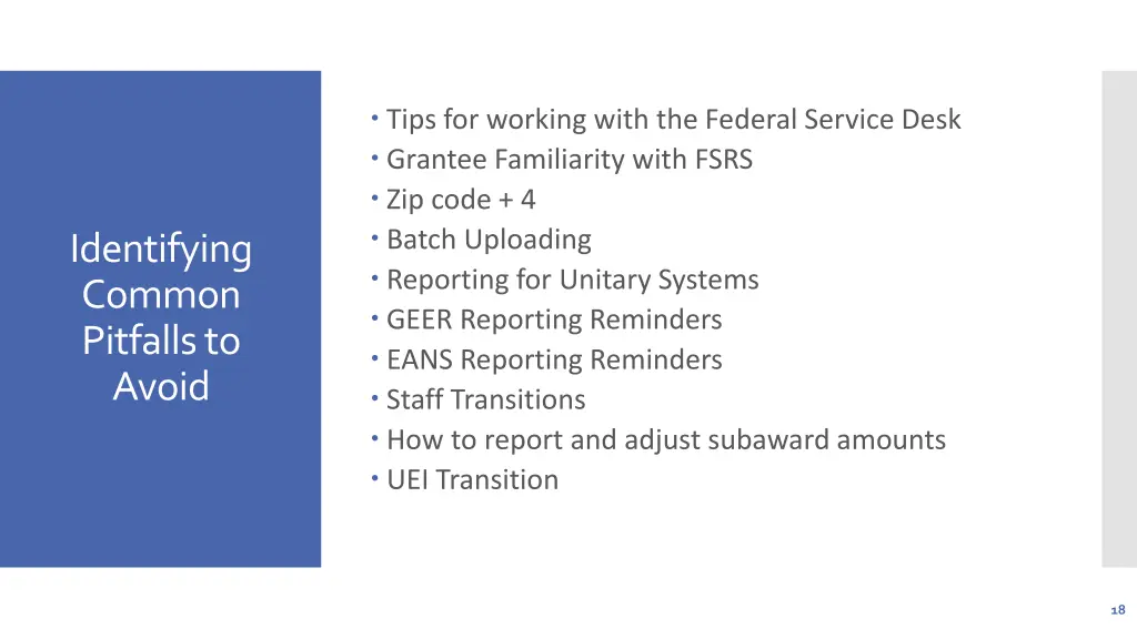 tips for working with the federal service desk