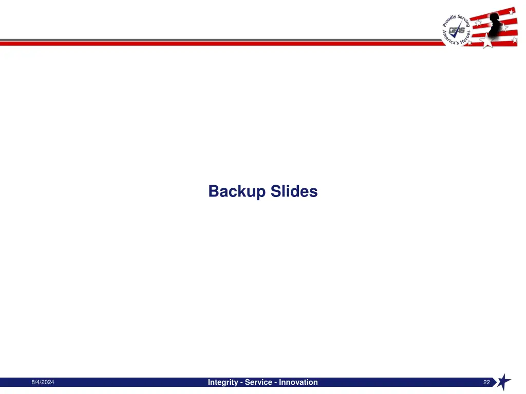 backup slides