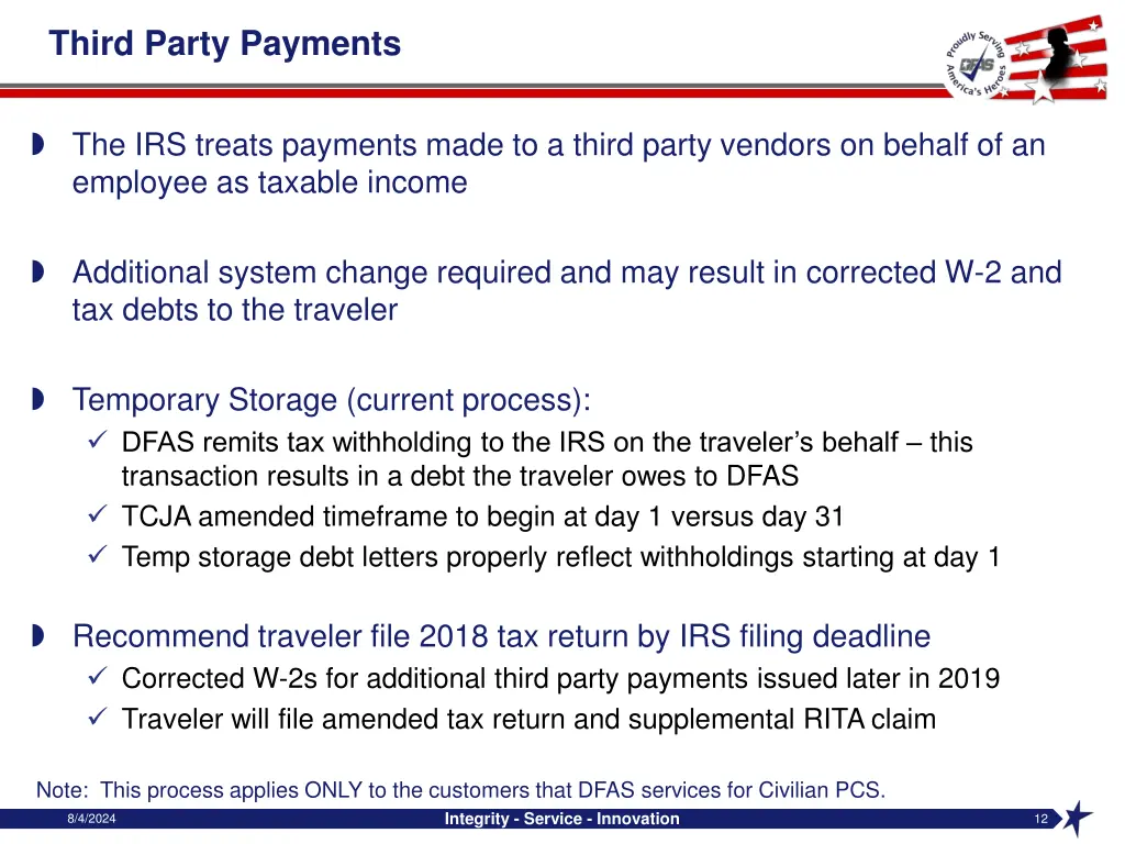 third party payments