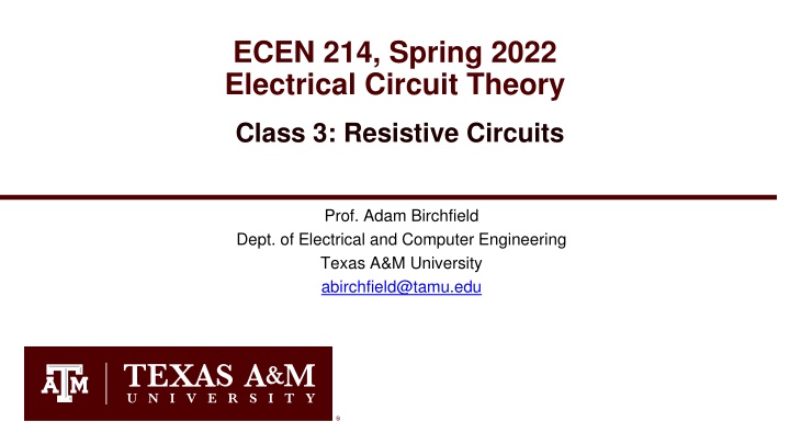 ecen 214 spring 2022 electrical circuit theory