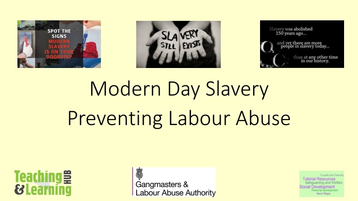 modern day slavery preventing labour abuse