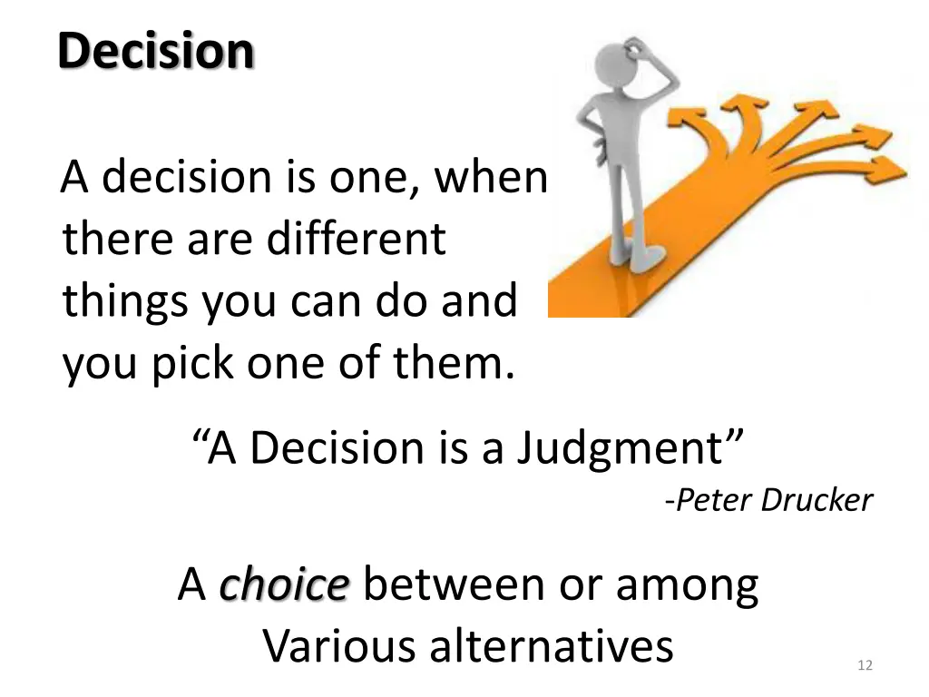 decision